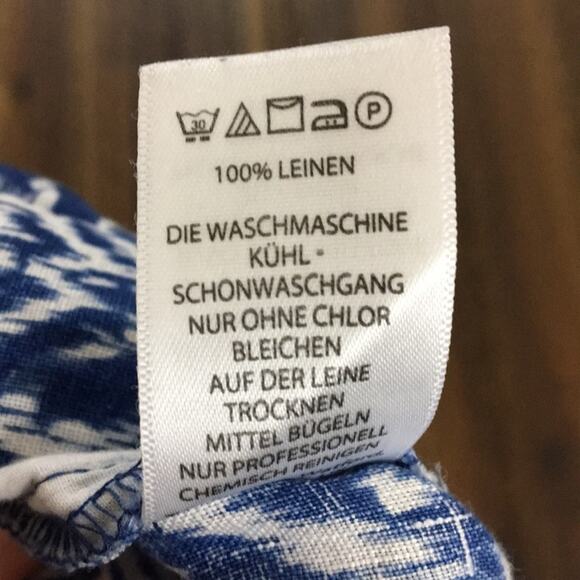 Cynthia Rowley tie-dyed patterned tailored… - Picture 3 of 4